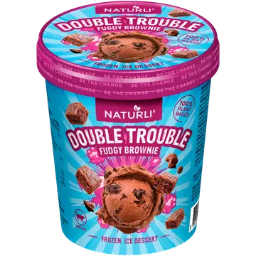 Naturli Double Trouble Taimne Jäätis 450 ml/300 g