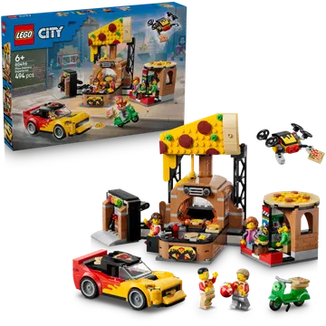 60496 city  pizzarestoran ja sõiduk