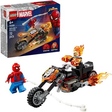 76335 marvel spider-man vs ghost mootorrattal