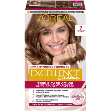 Juuksevärv Loreal Excellence Creme 7 Blond