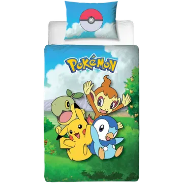 Laste Voodipesukomplekt Pokemon 150X210+50X60