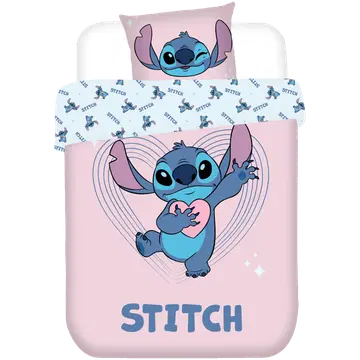 Laste Voodipesukomplekt Lilo ja Stitch 150x210+50x60