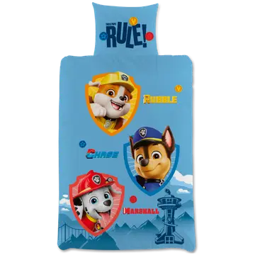 Laste Voodipesukomplekt PawPatrol 120x160+40x60