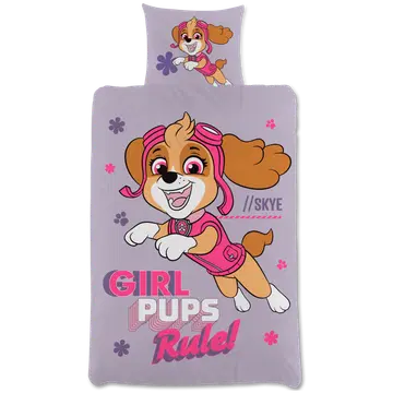 Laste Voodipesukomplekt PawPatrol 120x160+40x60