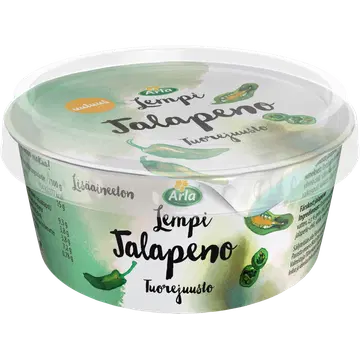 Arla Lempi jalapeno maitsega toorjuust, 160 g
