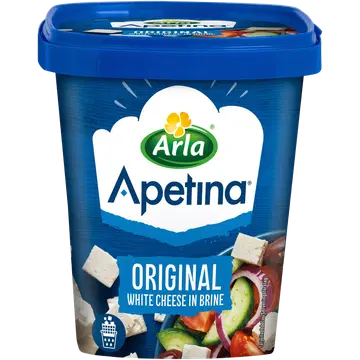 Arla Apetina Original vahemerepärase valge juustu kuubikud soolvees 200 g