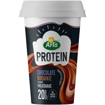 Arla Protein šokolaadi-ja brownie-maitseline laktoosivaba piimakokteil, 200 ml
