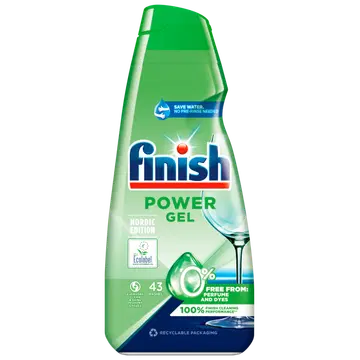 Nõudepesumasina geel Finish Power 650ml