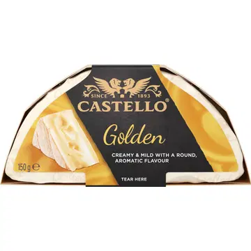 Castello puna-valgehallitusjuust, 150 g