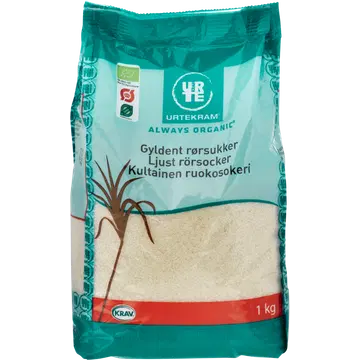 Urtekram kuldne maheroosuhkur 1 kg