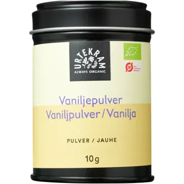 Urtekram vaniljejahu 10 g mahe