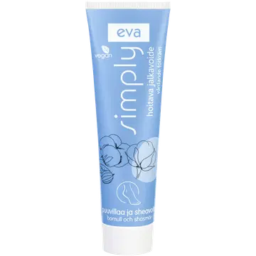 Jalakreem Eva Simply puuvilla- ja sheavõiga 100ml