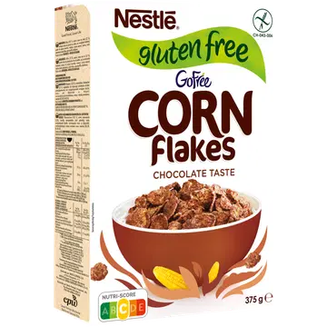 Nestlé GoFree Chocolate gluteenivabad shokolaadimaitselised maisihelbed, 375 g