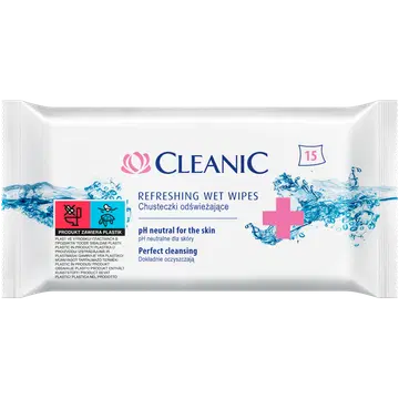 Niisked salvrätikud Cleanic 15tk