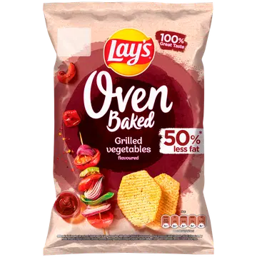 Lay's kartulikrõpsud Oven Baked Grillitud Juurviljad 110g