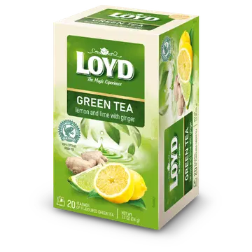 Loyd roheline tee sidruni-laimi-ingveri 20x1,7g