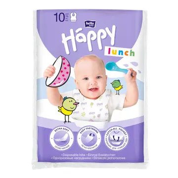 Happy ühekordne pudipõll 10 tk