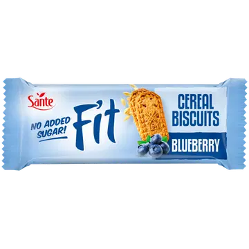 Sante Fit teravilja-mustikaküpsised, ilma lisatud suhkruta 50g
