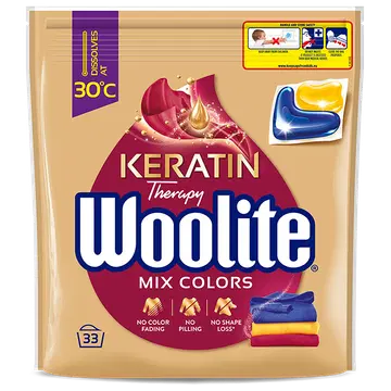 WOOLITE geelkapslid COLOR 33TK