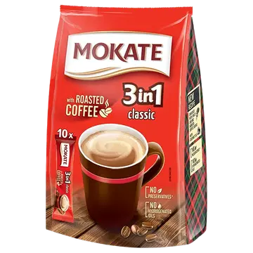 Mokate kohvijook 3in1 Classic kott 17g x 10