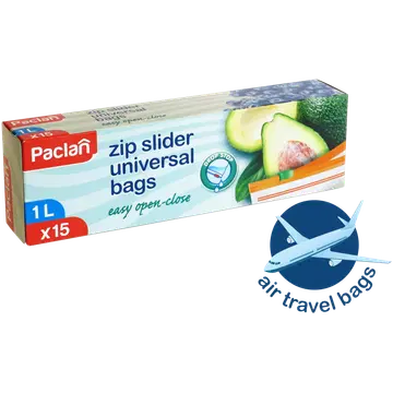 Paclan lekkekindel säilituskott 1l 15tk