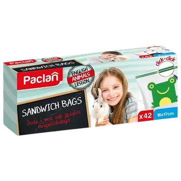 Paclan säilituskott loomadega 0,5l 42tk