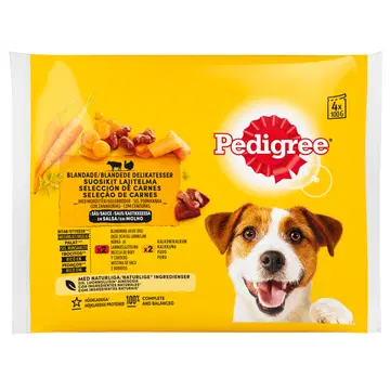 Pedigree koeratoiduvalik maksa, kana, härjaliha ja köögiviljadega