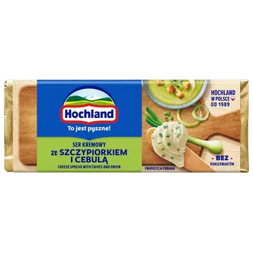 Hochland sulatatud juust 15% ürtidega, 90 g