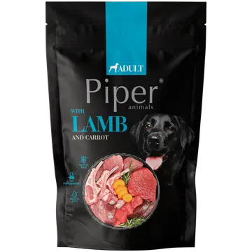 Piper konserv koertele lambaliha, porgandi ja pruuni riisiga 500g