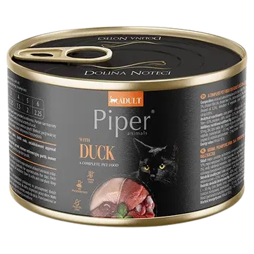 Piper kassi märgtoit pardilihaga 185 g