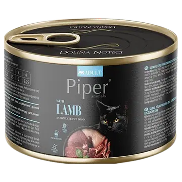 Piper kassi märgtoit lambalihaga 185 g