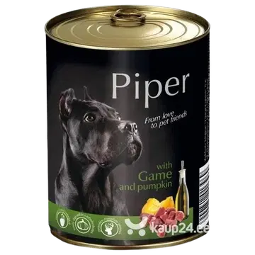 Piper märgtoit koertele ulukiliha ja kõrvitsaga 400g
