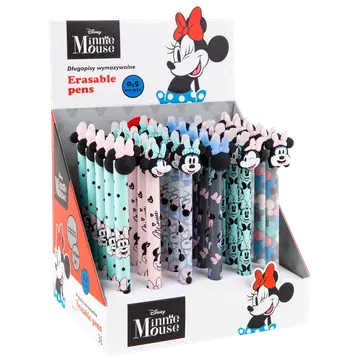Kustutatav tindipliiats, sinine, minnie