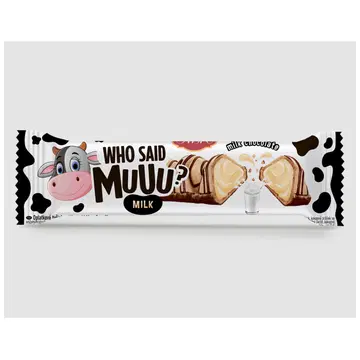 Who said muuu? piimašokolaadikreemiga vahvlibatoon 22g