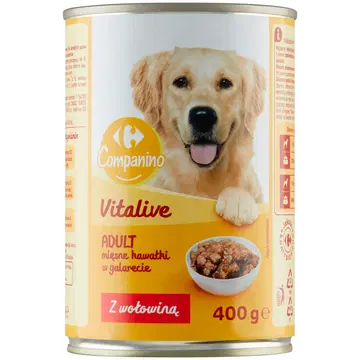 Carrefour koeratoit kana- ja veiselihaga 400g