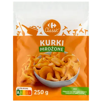 Carrefour Classic Külmutatud kukeseened 250 g