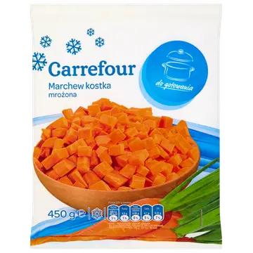 Carrefour Porgandikuubikud 450 g