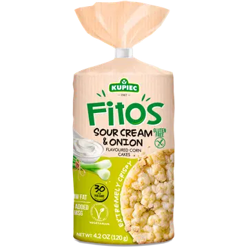 Kupiec Fitos maisivahvlid hapukoore ja sibulaga 120g