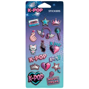 Küünekleepsud k-pop dark