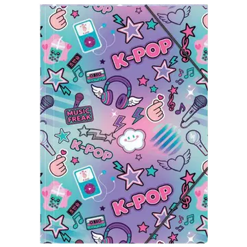 Kartongist kummiga kaaned a3 k-pop light