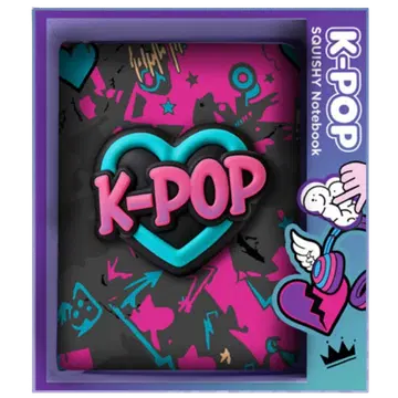 Märkmik b6 k-pop dark karbis