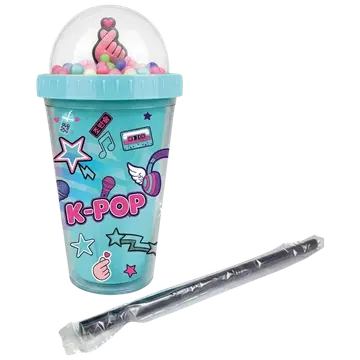 Joogitops kõrrega K-POP light 450 ml