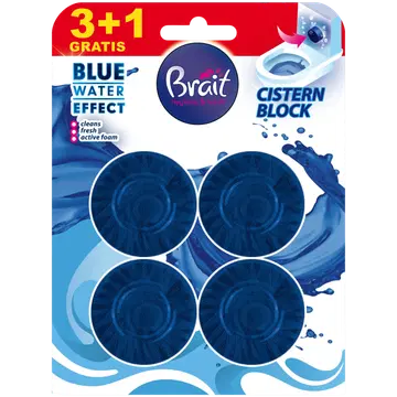 WC-loputuskasti tablett Brait Blue 4x50g