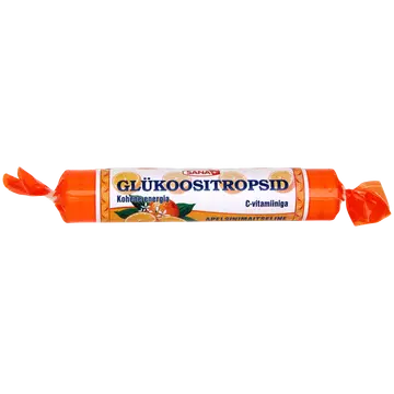Sana glükoositropsid C-vit. Apelsini 39g