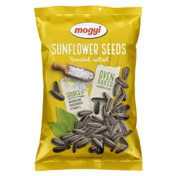 Mogyi Päevalilleseemned, röstitud, soolased 200g