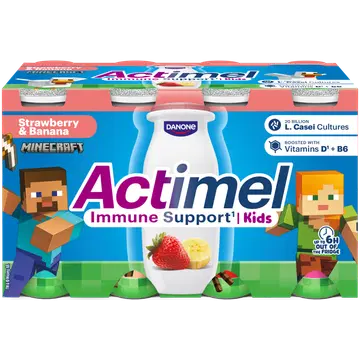 Actimel jogurtijook banaani-maasika 8x100g