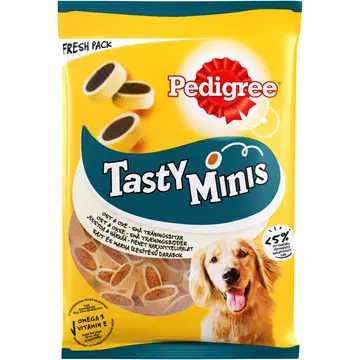 Pedigree täiendsööt juustu ja härjalihaga koertele 140 g