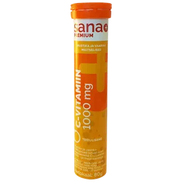Sana joogitabletid C-vit. 1000mg