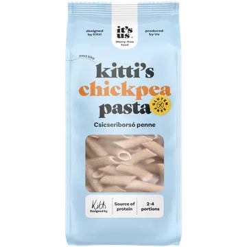 Its us Kitti's kikerhernepasta penne, gluteenivaba 250g