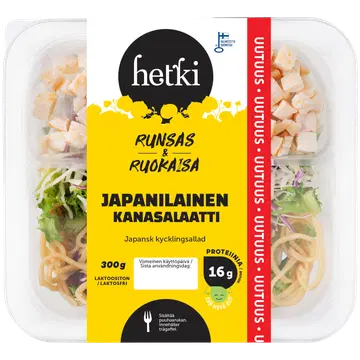 Fresh Hetki toitev jaapanipärane kanasalat, 300 g